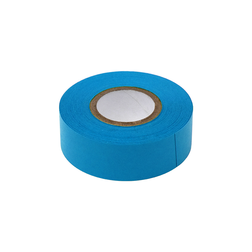 Globe Scientific Labeling Tape, 3/4" x 500" per Roll, 4 Rolls/Box, Blue  Image